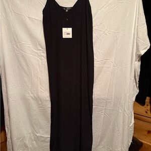 Missguided Sleek Black Maxi Dress